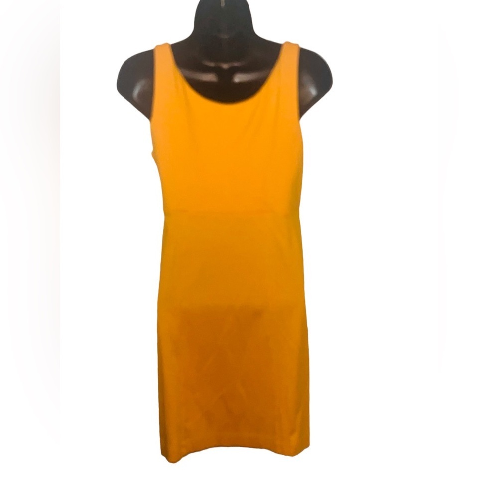New York & Co Yellow Bodycon Dress - Picture 4 of 9